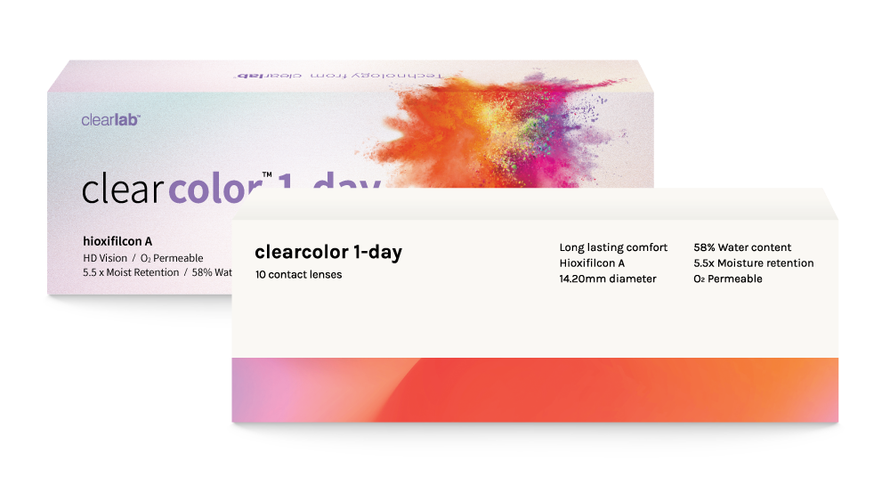 Clearcolor ™ 1-Day (10s), Power 0