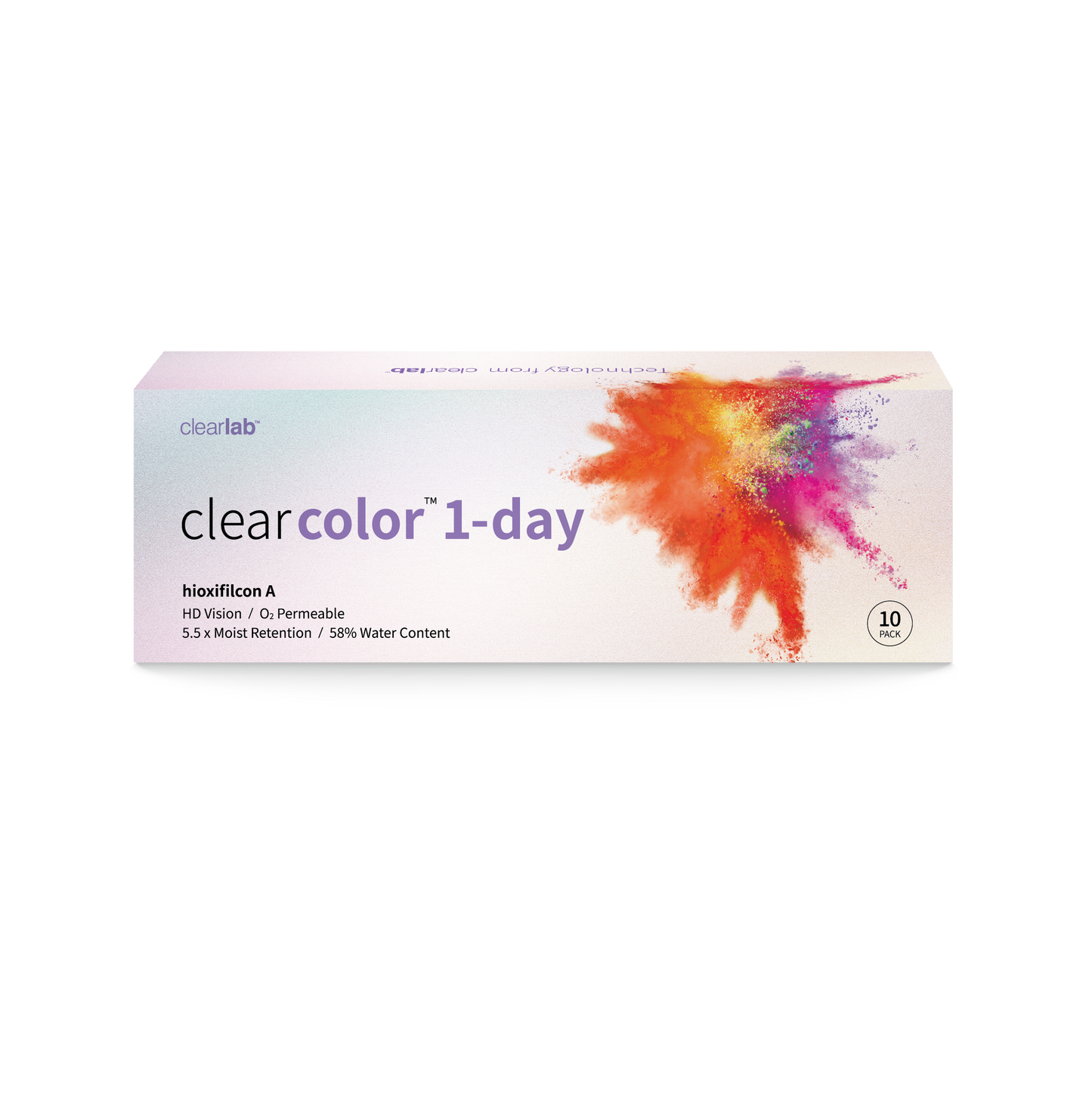 Clearcolor ™ 1-Day (10s), Power 0