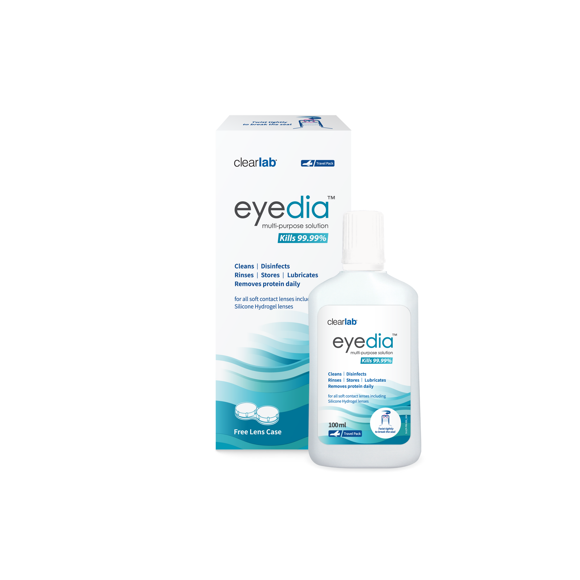 Eyedia ™ Multi Purpose Lens Care Solution 100ml – clearlabonline